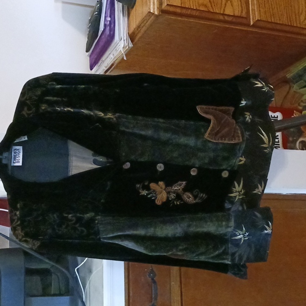 CHICO'S Velvet Jacket